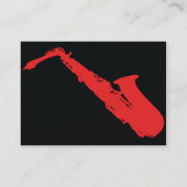 Saxophone - Chubby Visitekaartje (Achterkant)