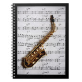Saxophone Classic notebook Notitieboek (Voorkant)