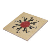 Saxophone Dance Tegeltje (Zijkant)