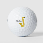 Saxophone Design Golfballen (Voorkant)
