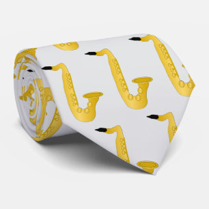 Saxophone Design Stropdas