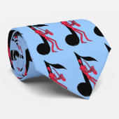 Saxophone die man stropdas speelt (Opgerold)