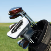 Saxophone Emblem Golfheadcover (Insitu)