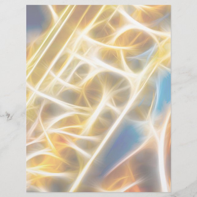 Saxophone Fractal (Voorkant)