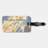 Saxophone - Fractal Bagagelabel (Achterkant horizontaal)