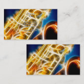Saxophone Fractal Visitekaartje (Voorkant / Achterkant)