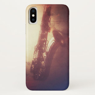 SAXOPHONE FUNKY JAZZ IPHONE-ZAAK iPhone X HOESJE