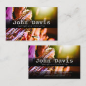 Saxophone Instructor visitekaartje (Voorkant / Achterkant)