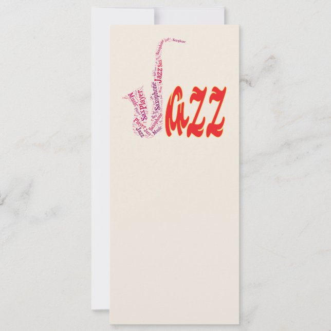 Saxophone jazz (Voorkant)