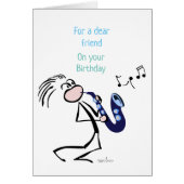 Saxophone Jazz Music (Voorkant)