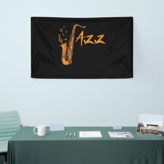 Saxophone Jazz Music Instrument Spandoek (Beurs)