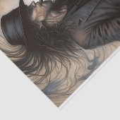 Saxophone & Jazz Music Lovers Decoupage Tissuepapier (Detail)