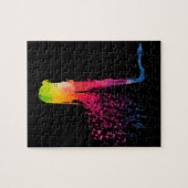Saxophone - Jazz Musician Saxophonist Gift Legpuzzel (Horizontaal)