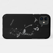 Saxophone Jazz Player Art Design Case-Mate iPhone Case (Achterkant (horizontaal))