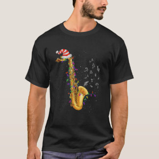 Saxophone Kerstkerstkerstkerstkerstkerstkerstkerst T-shirt