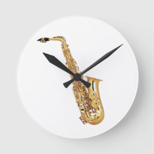 **SAXOPHONE** KLOOP RONDE KLOK
