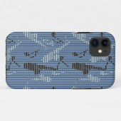 Saxophone Lines Case-Mate iPhone Case (Achterkant (horizontaal))