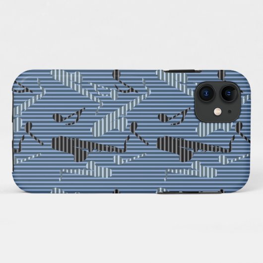 Saxophone Lines Case-Mate iPhone Case (Achterkant (horizontaal))