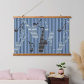 Saxophone Lines Hangend Wandkleed (Slaapkamer)