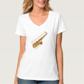 Saxophone Lover T-shirt (Voorkant)