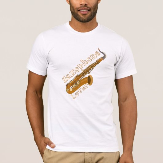 Saxophone Lover T-shirt (Voorkant)