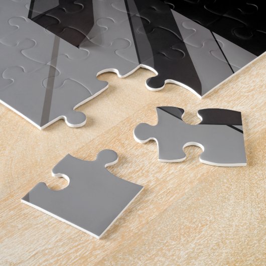 Saxophone Luxury persoonlijke piano Legpuzzel (Zijkant)