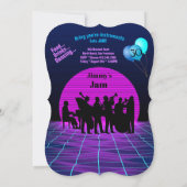 Saxophone Man 30th Birthday Music Jam Musicians Kaart (Achterkant)