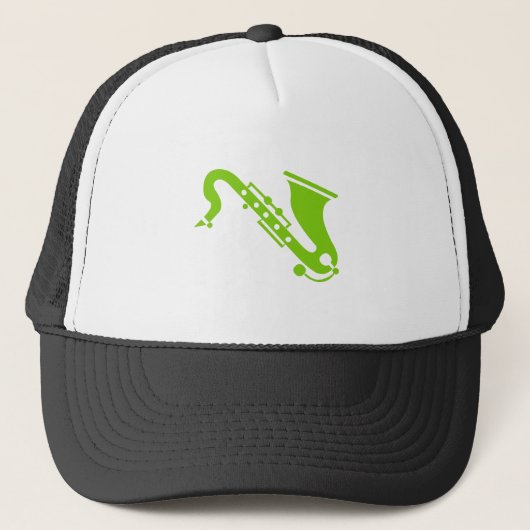 Saxophone - Martian Green Trucker Pet (Voorkant)