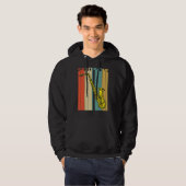 Saxophone Music Instrument Hoodie (Voorkant volledig)