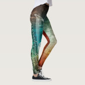 Saxophone Music Leggings (Rechts)