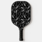 Saxophone Music Note Pattern Pickleball Paddle (Voorkant)