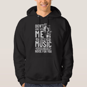 Saxophone Musical Instrument Player Jazz Musician Hoodie