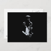 Saxophone Musician Artwork Briefkaart (Voorkant / Achterkant)