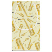 Saxophone Musician Band Teacher Klein Cadeauzakje (Achterkant)