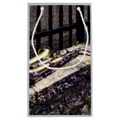 Saxophone on Wall Klein Cadeauzakje (Achterkant)