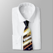 Saxophone on Wall Stropdas (Gebonden)