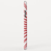 Saxophone op Grunge Red Sunburst Case-Mate iPhone Case (Achterkant/rechts)