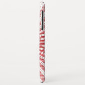 Saxophone op Grunge Red Sunburst Case-Mate iPhone Case (Achterkant/links)