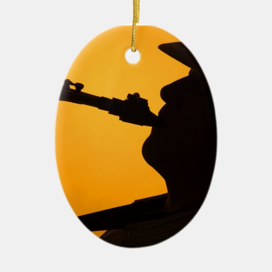 Saxophone Ornament (Voorkant)