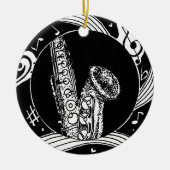 Saxophone Ornament (Voorkant)