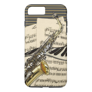 Saxophone & Piano Music Case-Mate iPhone Case