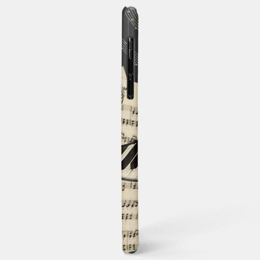 Saxophone & Piano Music Case-Mate iPhone Case (Achterkant/links)