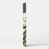 Saxophone & Piano Music Illustration Case-Mate iPhone Case (Achterkant / Rechts)