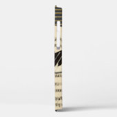 Saxophone & Piano Music Illustration Case-Mate iPhone Case (Achterkant / Links)