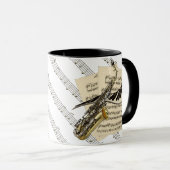 Saxophone & Piano Music Mok (Voorkant rechts)