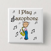 Saxophone Player Button (Voorkant)