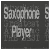 Saxophone Player Extraordinaire Stof (Close Up)