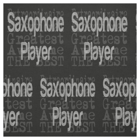 Saxophone Player Extraordinaire Stof (Swatch)
