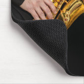 Saxophone Player geeft Saxophonist jazz af Muismat (Hoek)