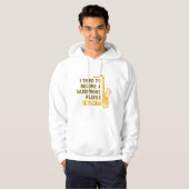 Saxophone Player Hoodie (Voorkant volledig)